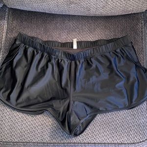EUC Cacique Lined Swim Bottoms/Shorts- Black